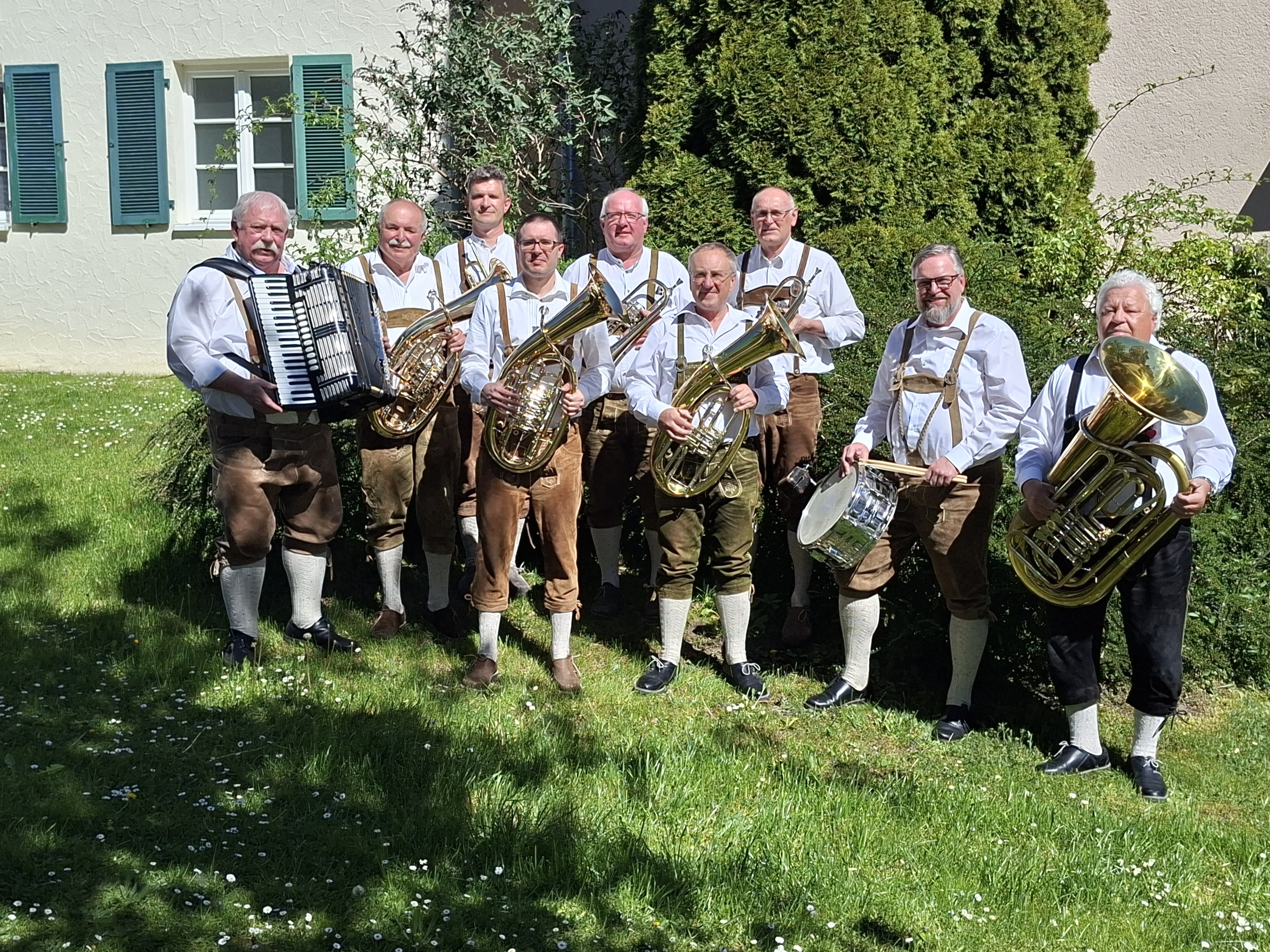 Die Kreuzmusikanten – Gruppenfoto